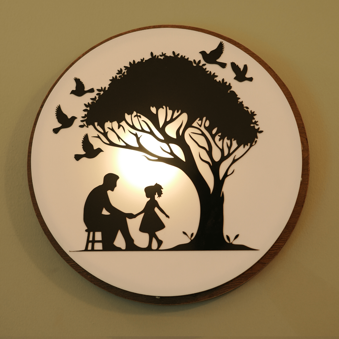 Acrylic Wall Mount LED Unit INDR 001 ACRY