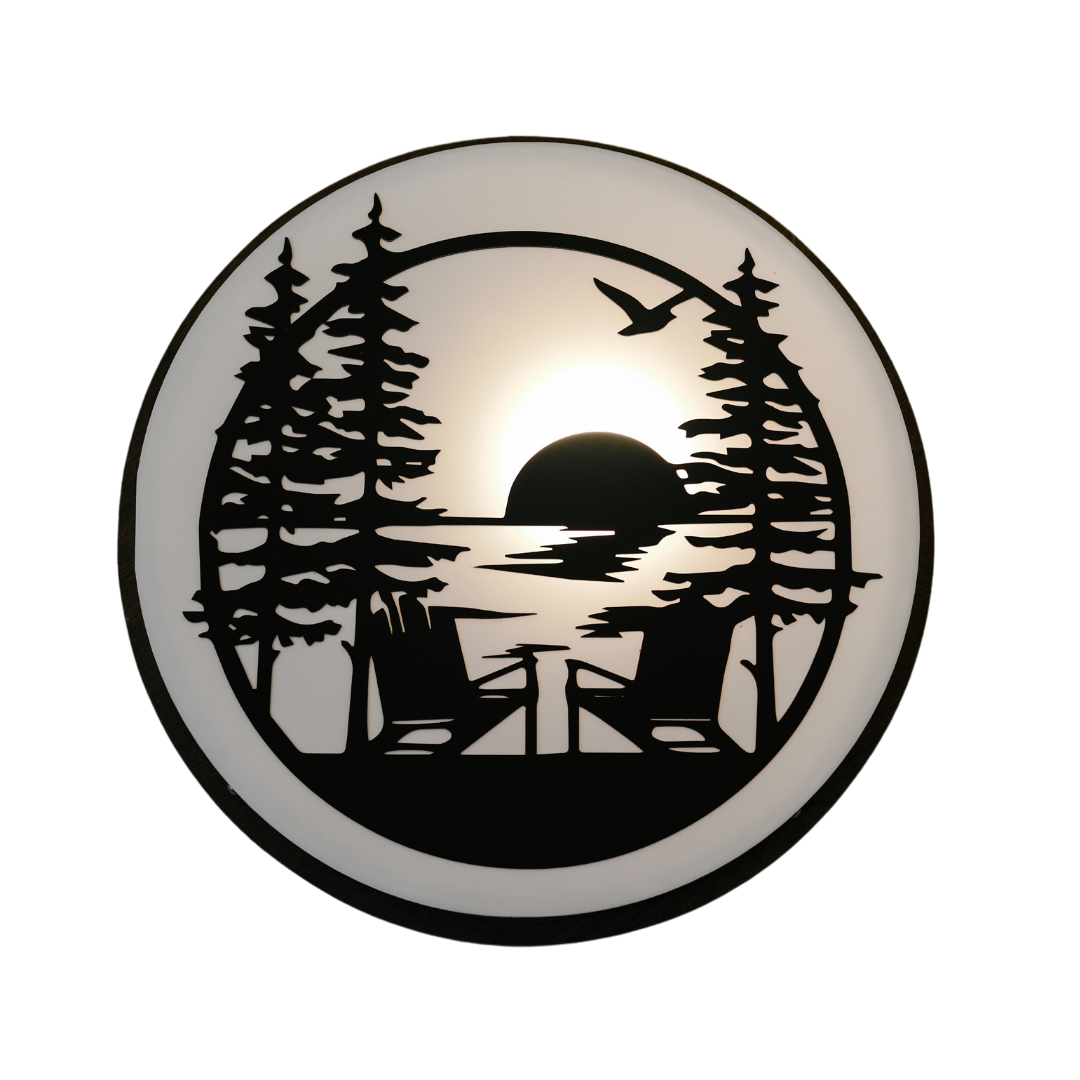 Acrylic Wall Mount LED Unit INDR 001 ACRY